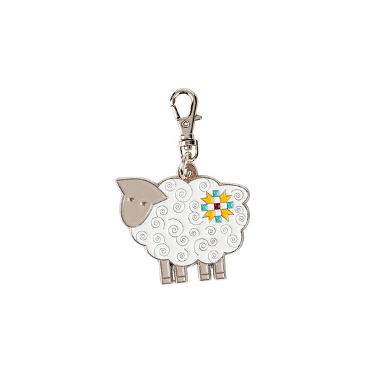 Home Town Enamel Happy Charm Sheep Lori Holt of Bee in my Bonnet