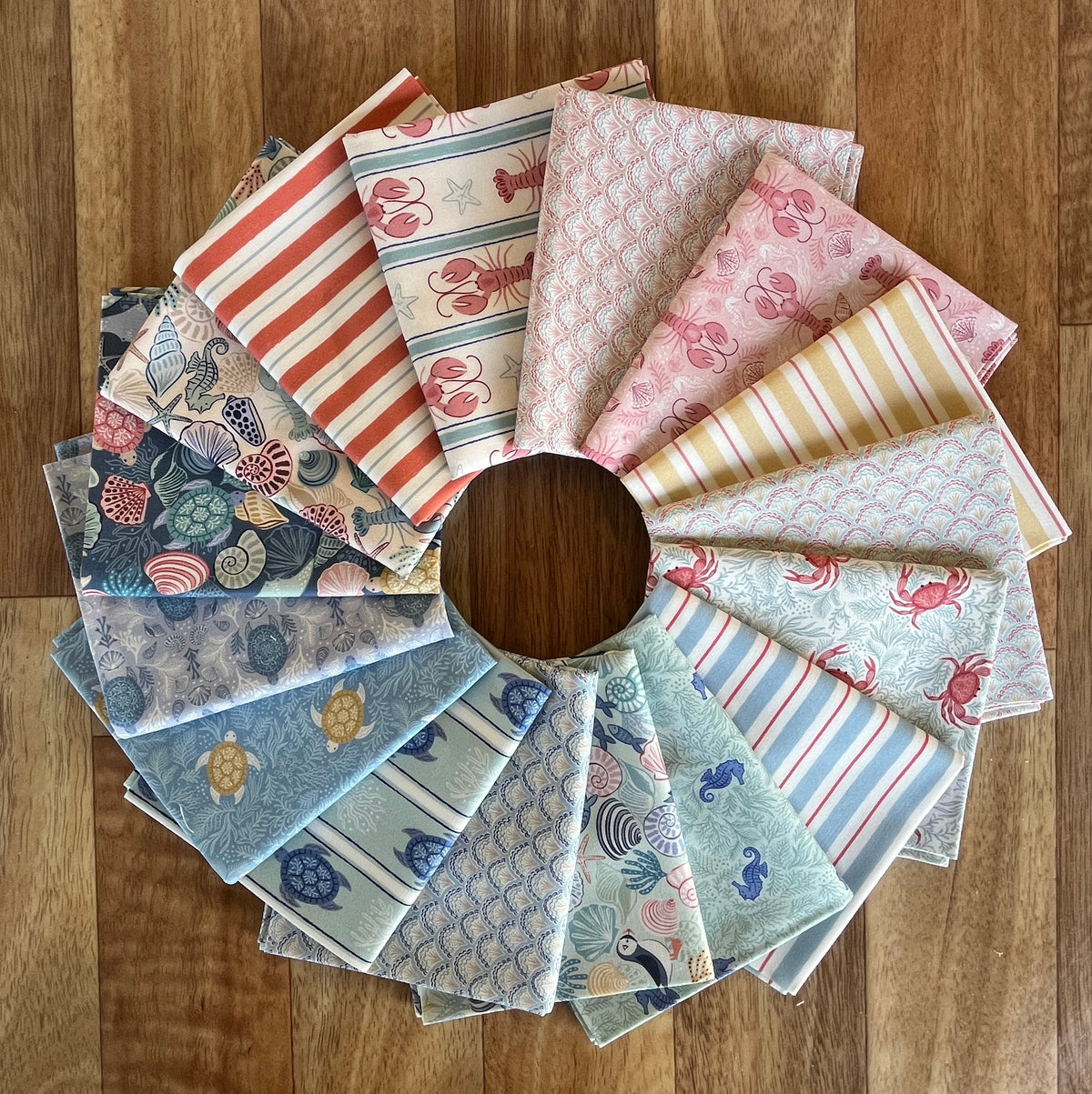 Seas The Day Fat Eighth Bundle by Lewis & Irene
