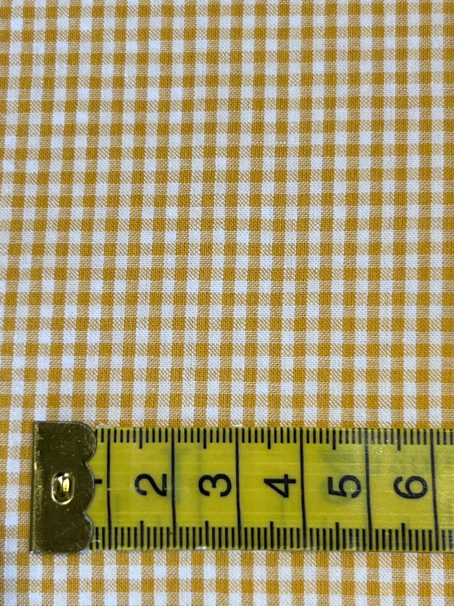 Seersucker Cotton Yellow Gingham SB5380.2.10 by Sevenberry (sold in 25cm increments)