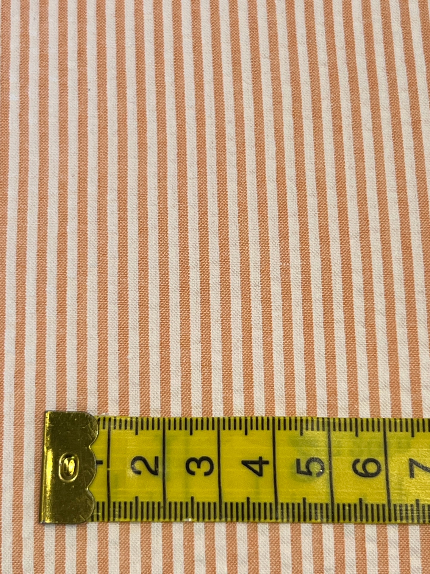 Seersucker Cotton Orange Stripe SB5380.1.11 by Sevenberry (sold in 25cm increments)