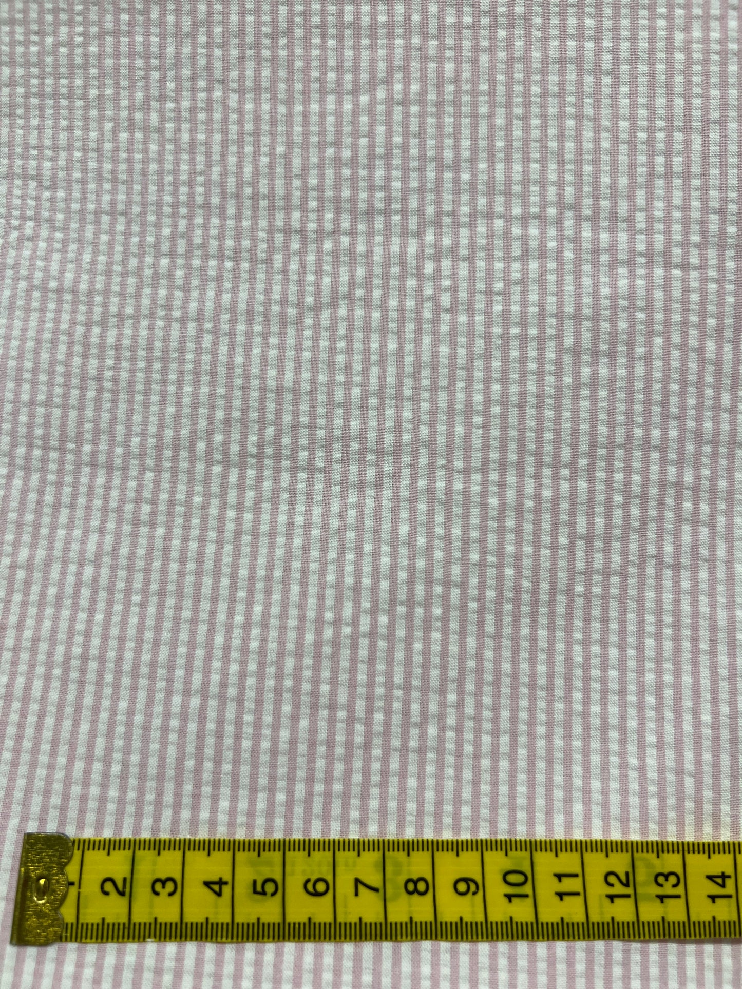 Seersucker Cotton Taupe Stripe SB5380.1.2 by Sevenberry (sold in 25cm increments)