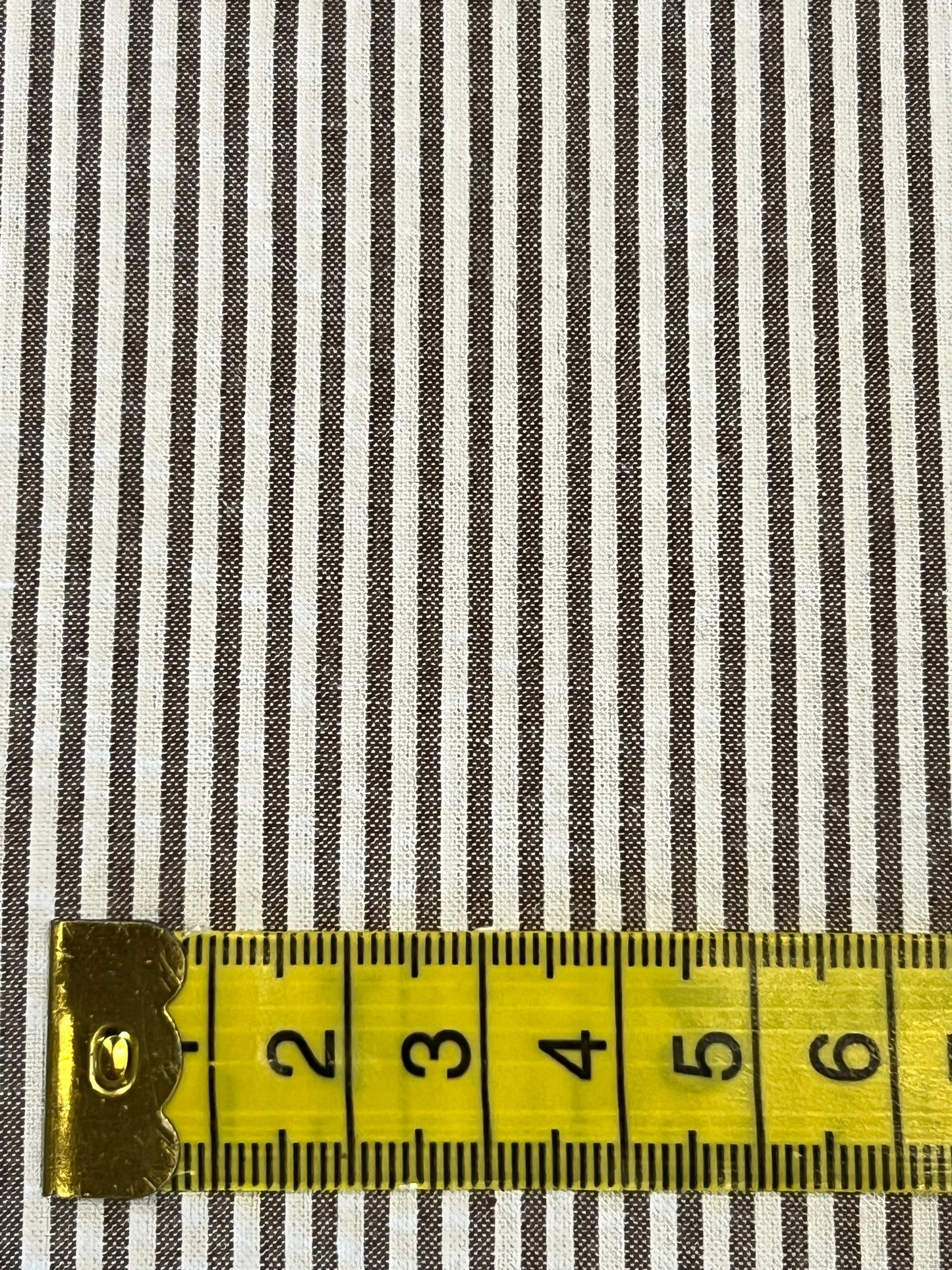 Seersucker Cotton Raisin Stripe SB5380.1.4 by Sevenberry (sold in 25cm increments)