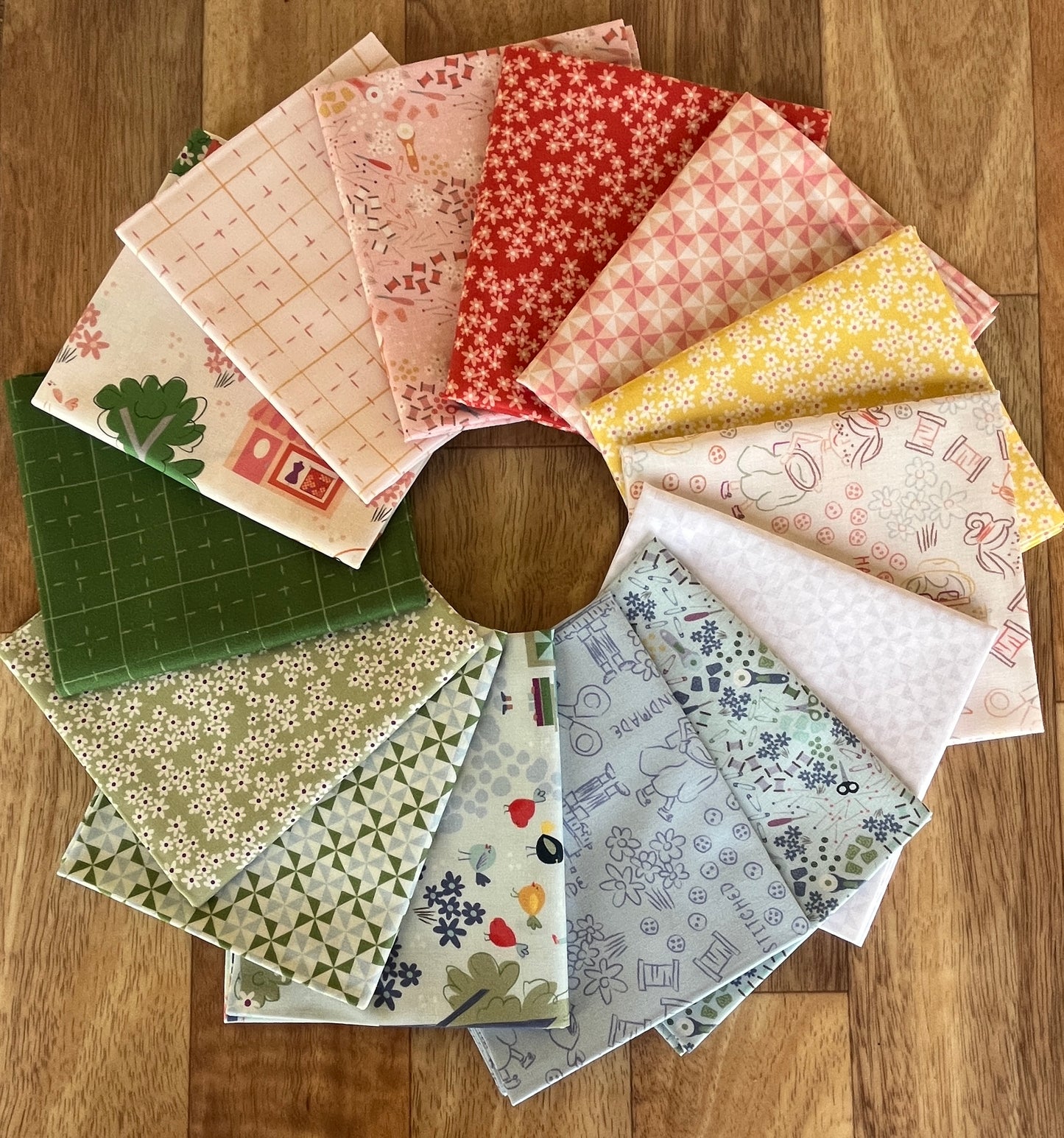 Shop Hop Fat Eighth Bundle by Meags and Me for Clothworks Fabrics