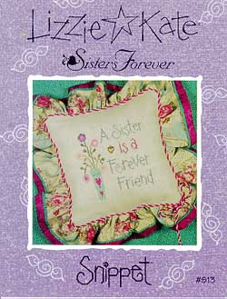 Sisters Forever Cross Stitch Pattern by Lizzie Kate