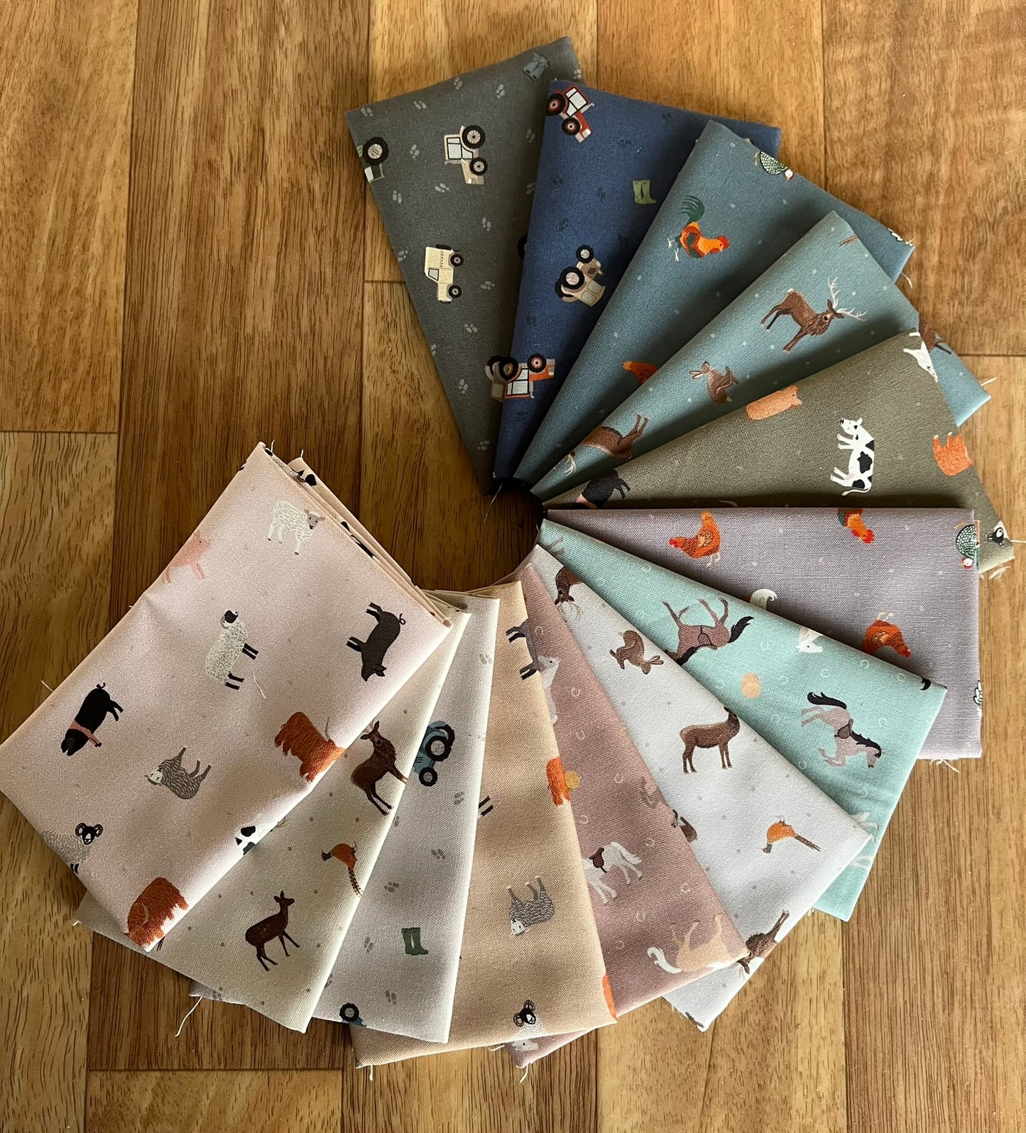 Small Things Countryside Fat Eighth Bundle by Lewis and Irene
