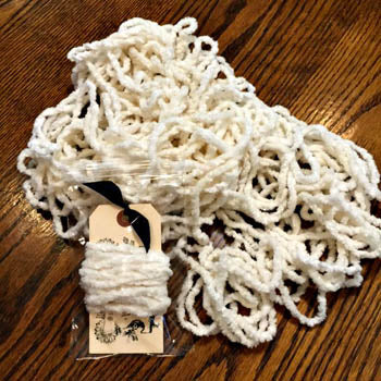 Snow Chenille by Lady Dot Creates