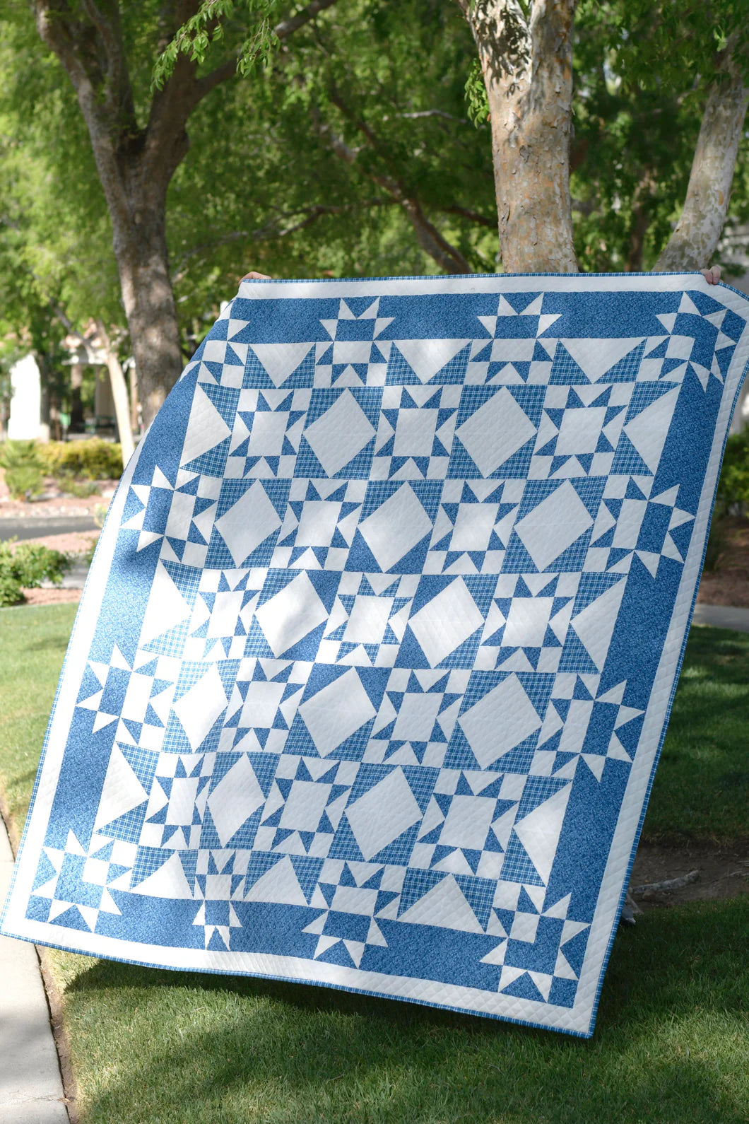 Something Blue Quilt Pattern Thimble Blossoms
