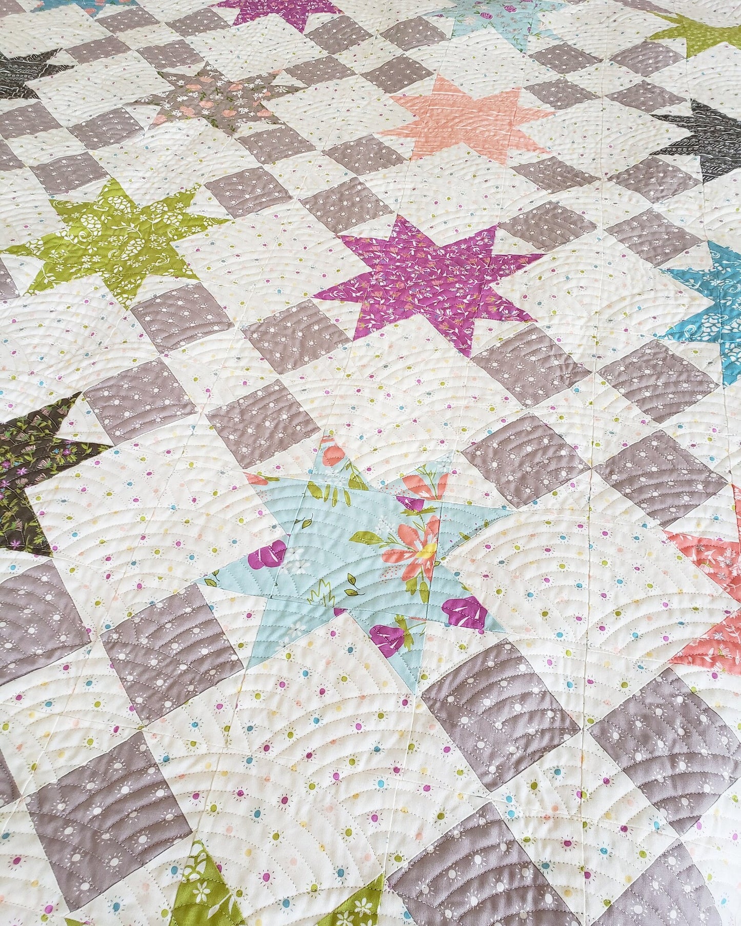 Sparkling Quilt Pattern by Chelsi Stratton