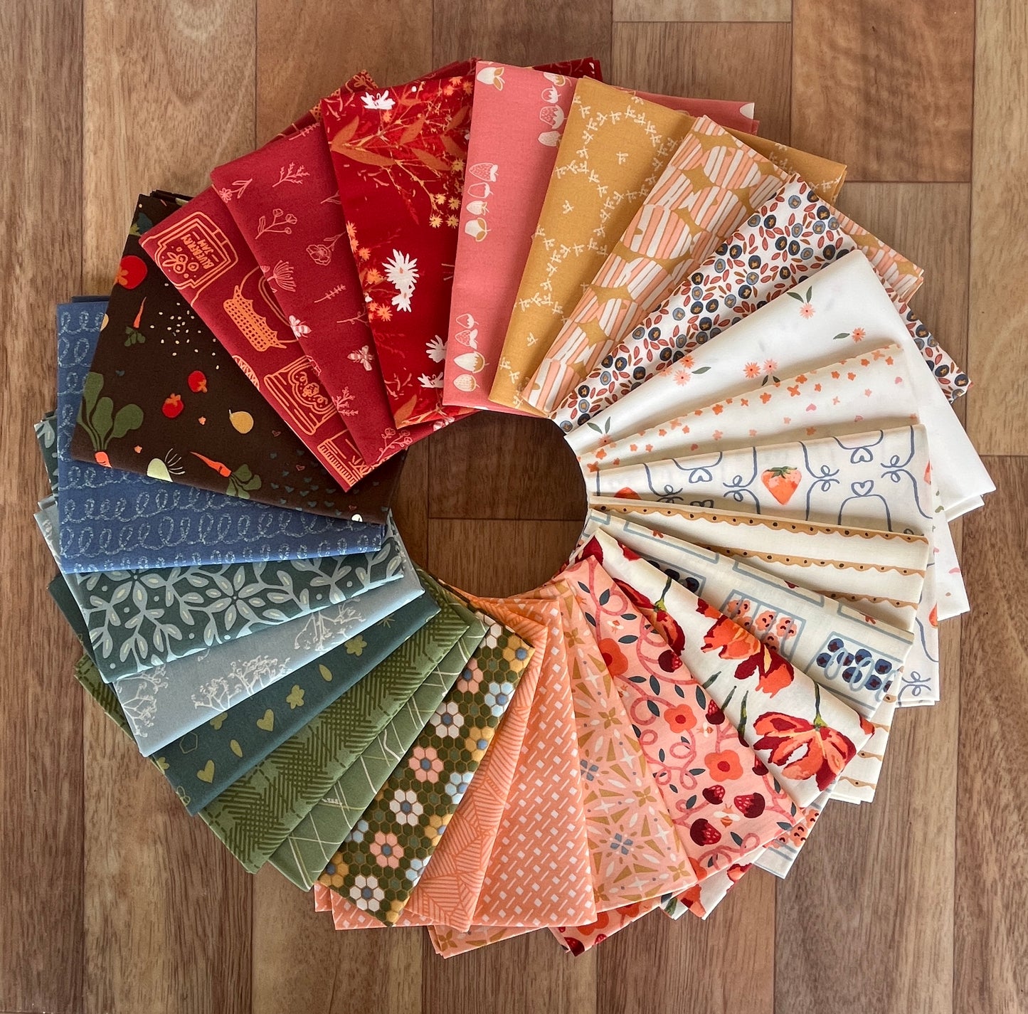 Summer Homestead Fat Quarter Bundle by Sewcial Bee Collective by Art Gallery Fabrics