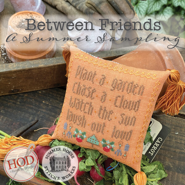 A Summer Sampling Between Friends Cross Stitch Pattern by Hands on Design