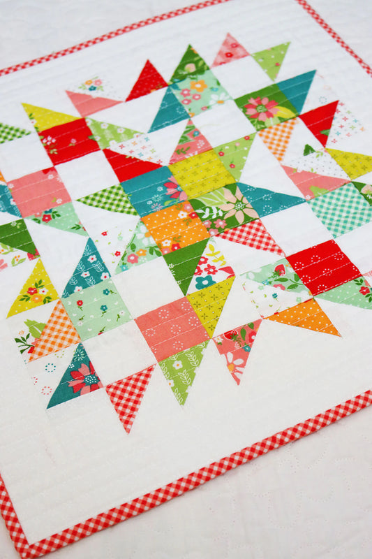 Summer Star Medley Quilt Pattern by Sherri McConnell for A Quilting Life Designs