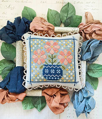 Sun Soaked Cross Stitch Pattern Hello from Liz Mathews