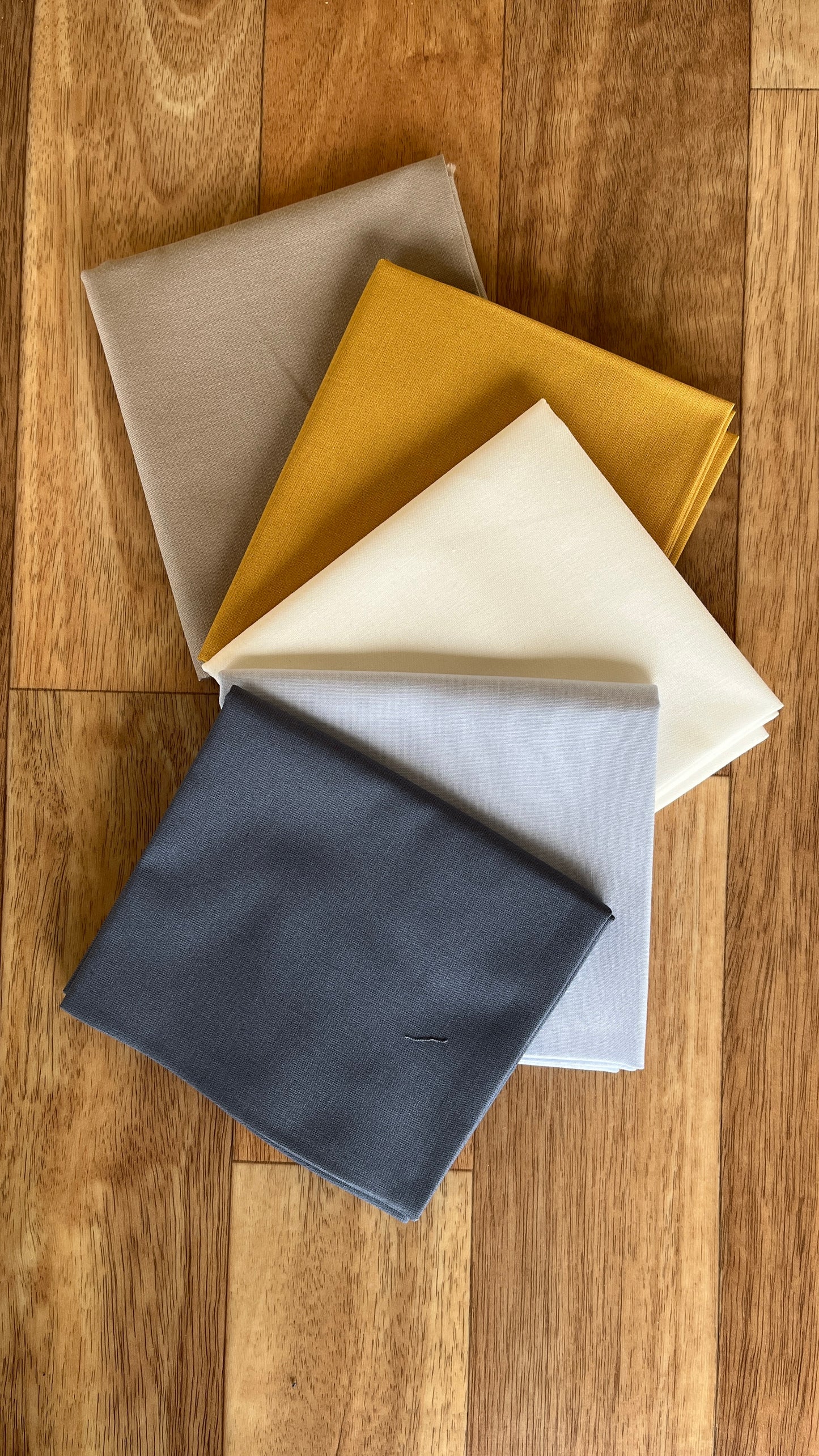 Sun Drenched Bella Solids Coordinates Fat Quarter Bundle by Sweetfire Road for Moda fabrics