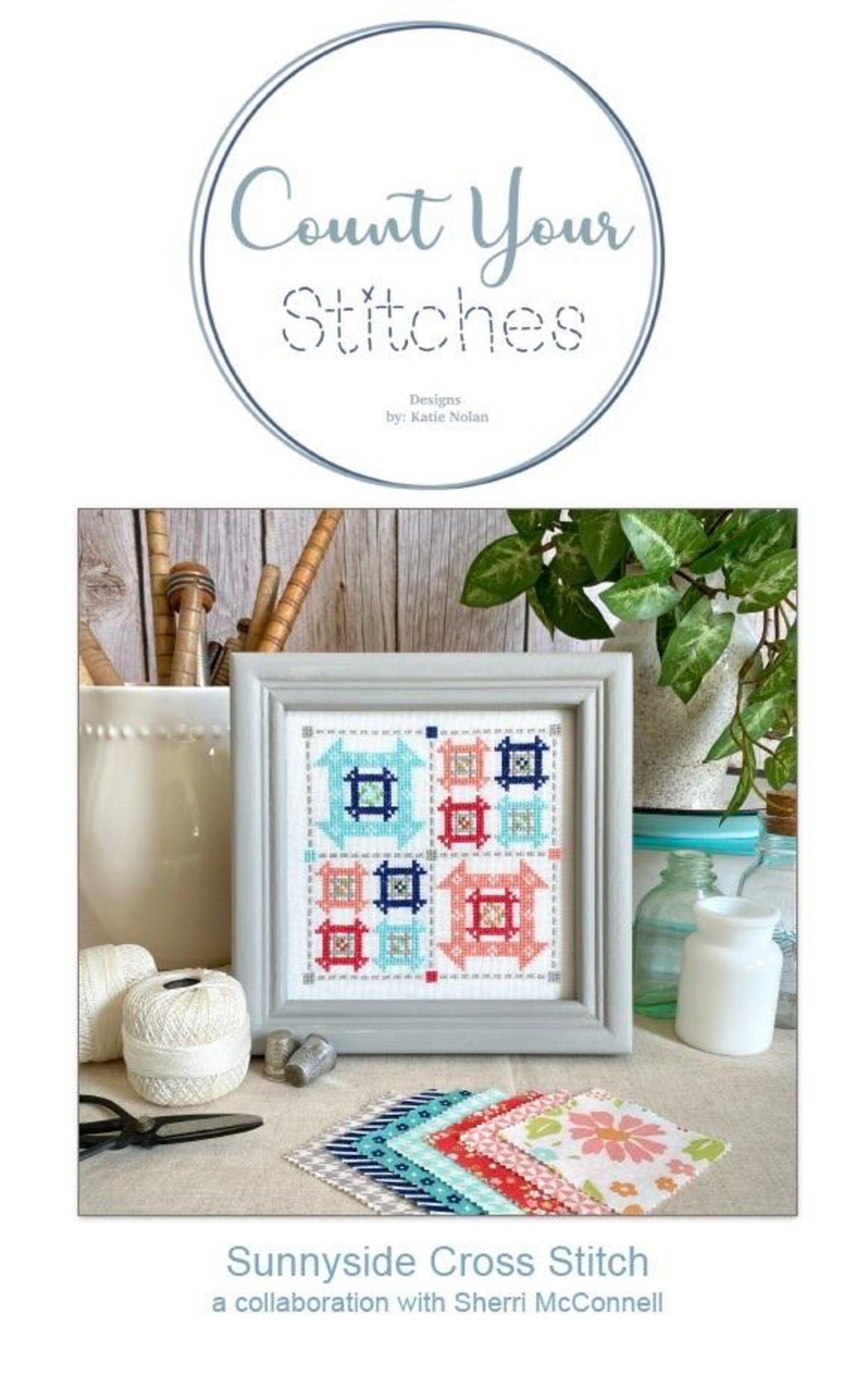 Sunnyside Cross Stitch Pattern by Count Your Stitches Designs