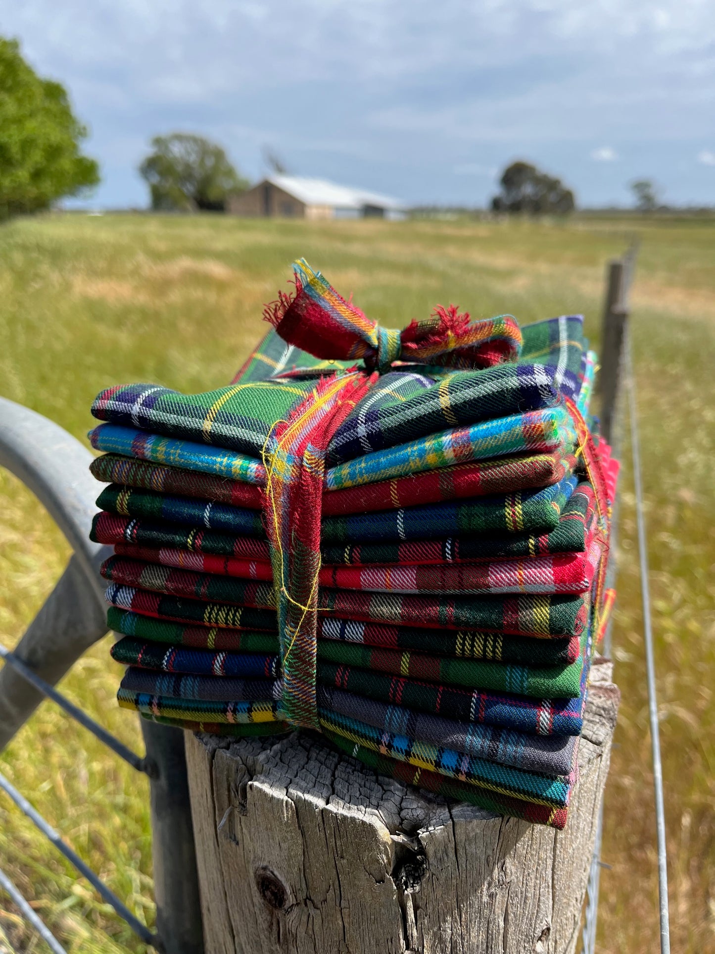 Tartan Traditions Fat Quarter Bundle curated by The Rural Stitch Co