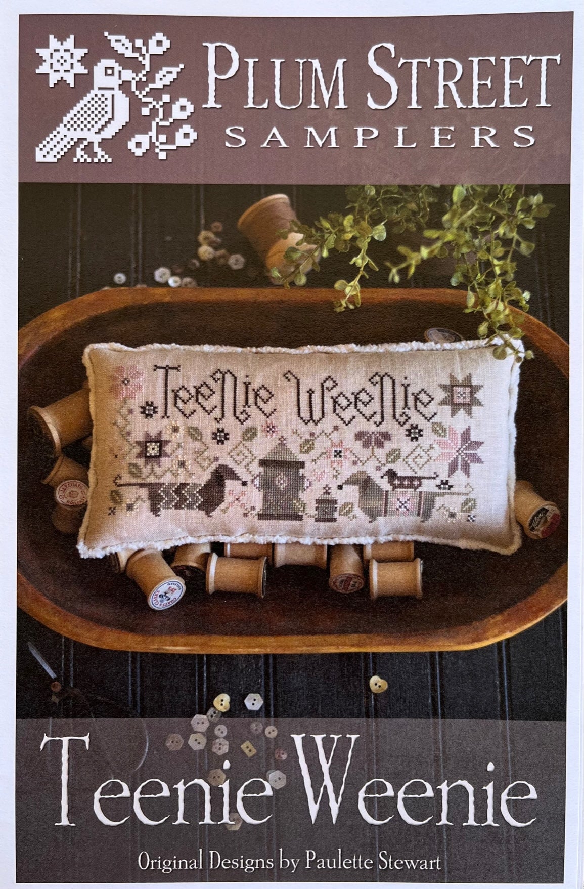 Teenie Weenie Cross Stitch Pattern Plum Street Samplers