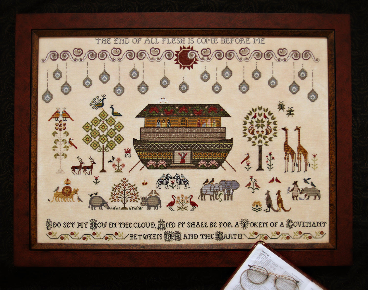 The Flood Cross Stitch Pattern Plum Street Samplers
