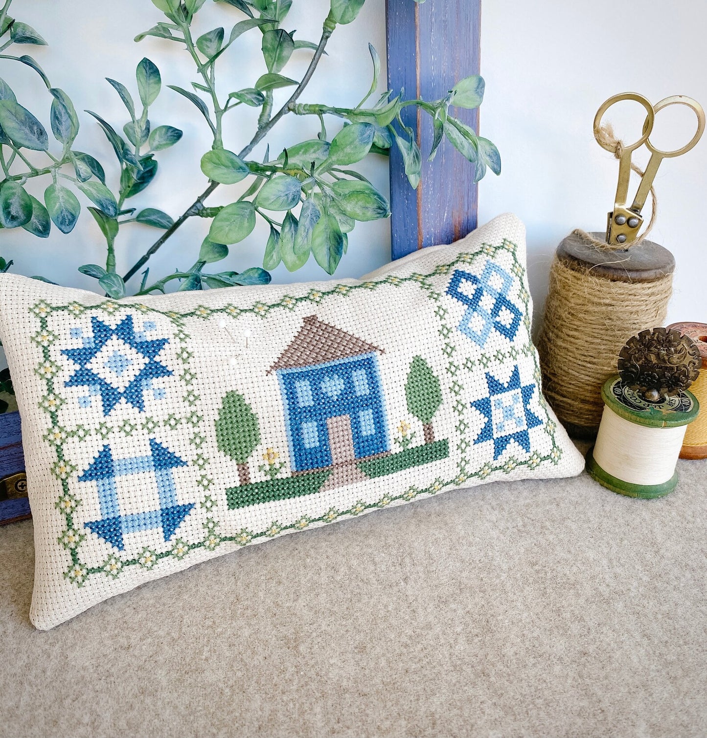 The Stitching House Cross Stitch Pattern by Count Your Stitches Designs