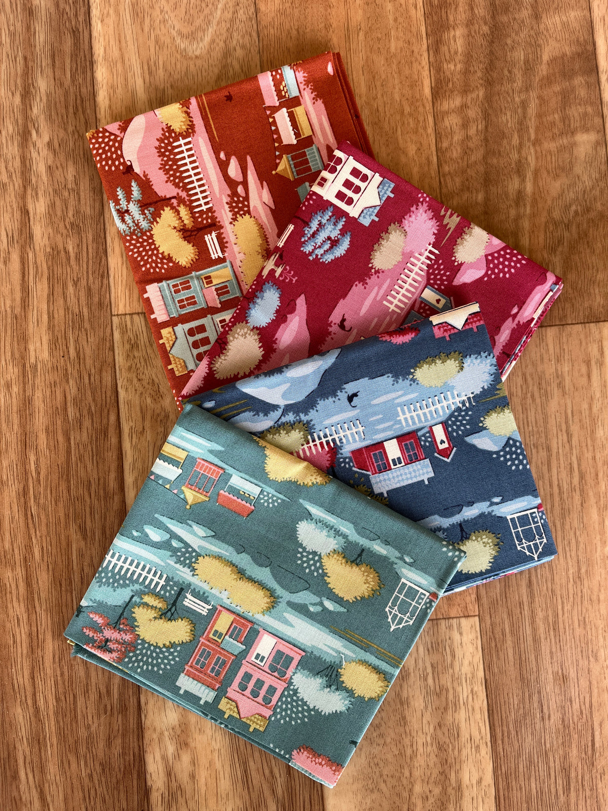 Tilda Village Life Village Blender Fat Quarter Bundle by Tilda