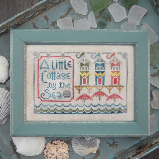 A Little Cottage - To The Beach # Cross Stitch Pattern by Hands on Design
