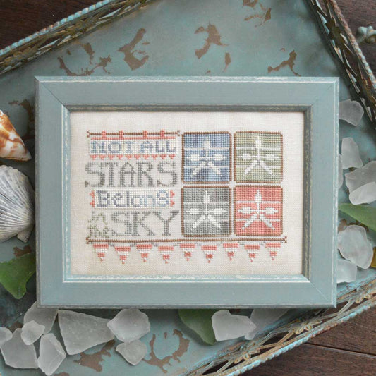 Stars in the Sky - To The Beach # Cross Stitch Pattern by Hands on Design
