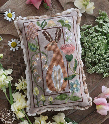Tudor Hare Cross Stitch Pattern by The Blue Flower