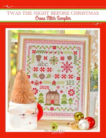 Twas the Night Before Christmas Cross Stitch Pattern by Joanna Figueroa and Susan Vaughan