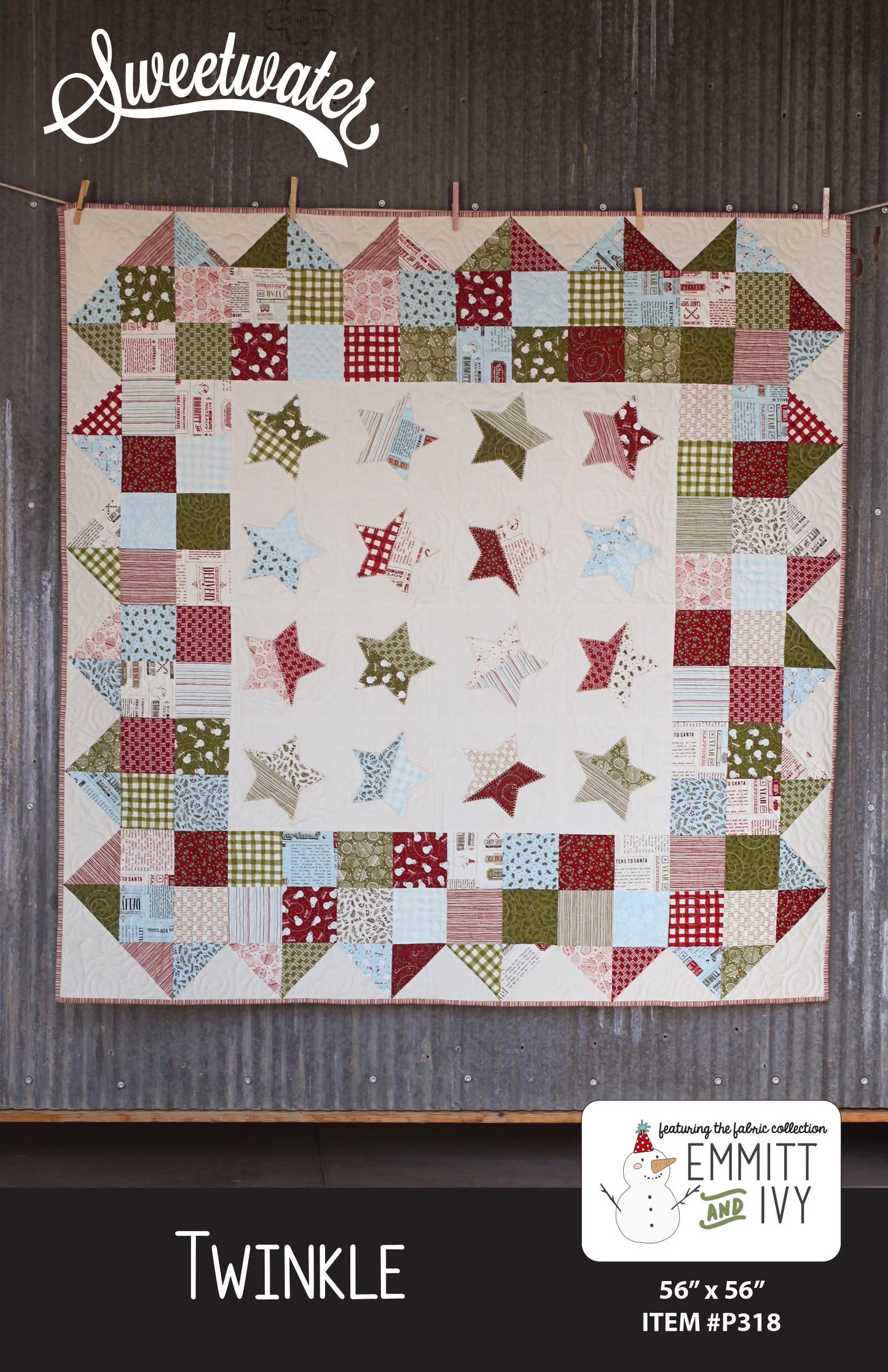 Twinkle Quilt Pattern by Sweetwater