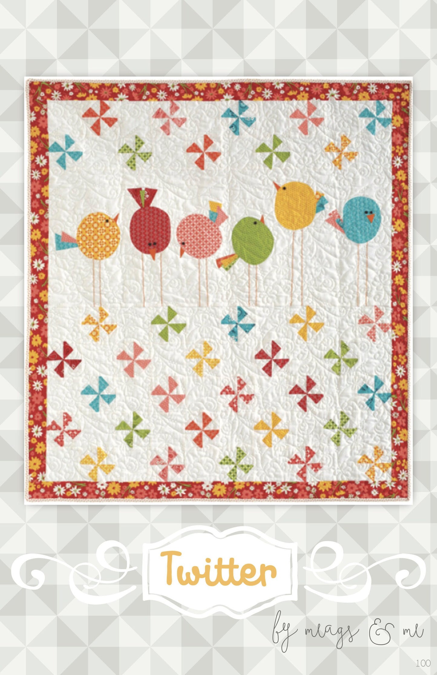 Twitter Quilt Pattern by Meags and Me