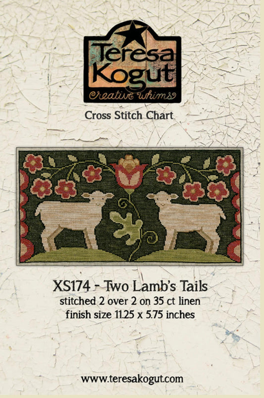 Two Lamb's Tails Cross stitch pattern by Teresa Kogut