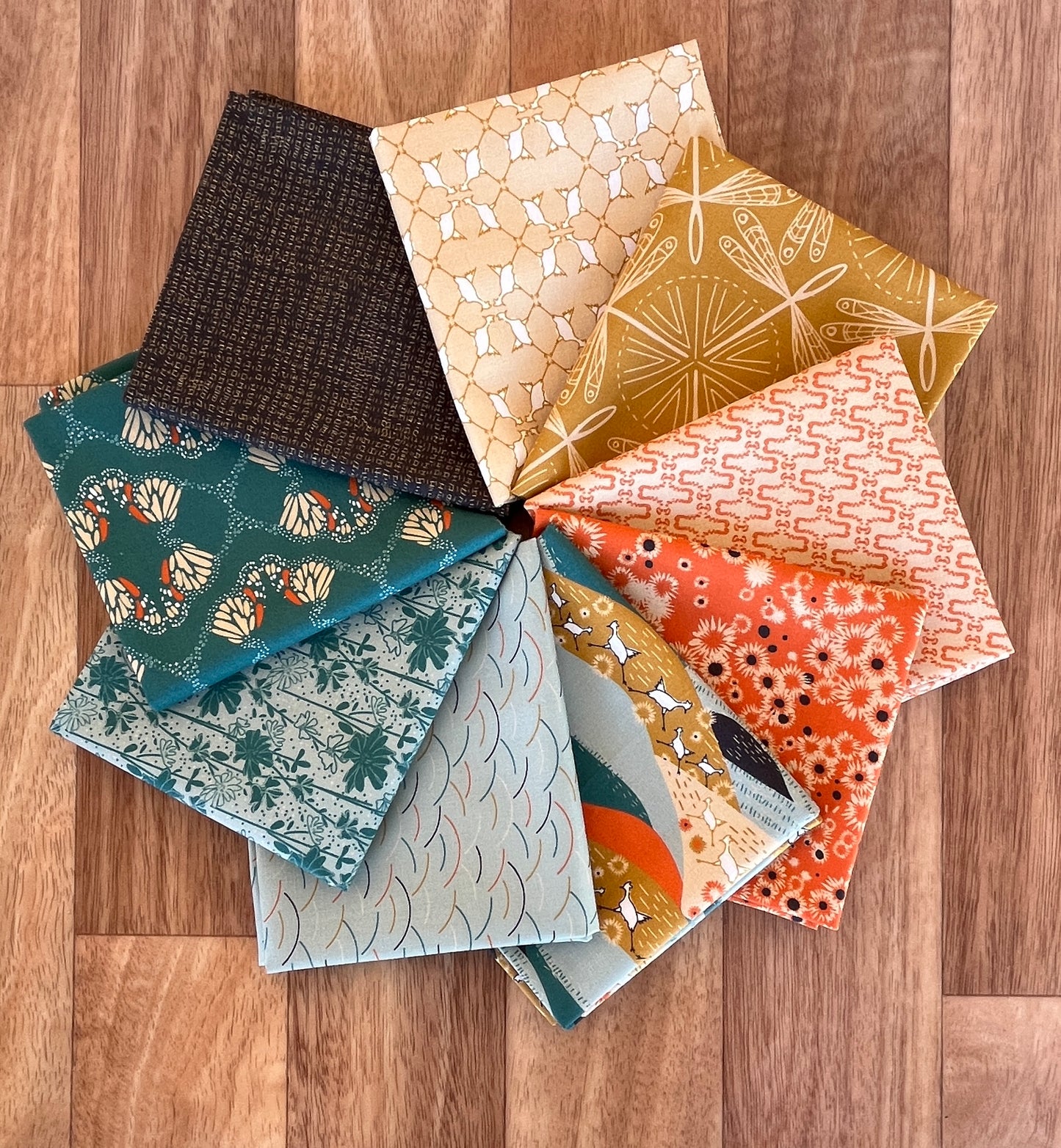 Upstate Fat Quarter Bundle by Second Nature for Phoebe Fabrics