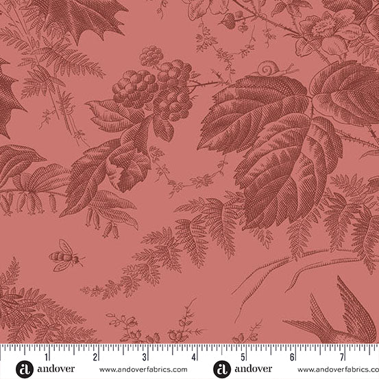 Vermont Sienna A10285E1 by Laundry Basket Quilts for Andover Fabrics