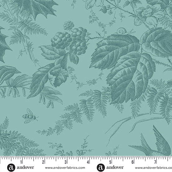 Vermont Pond A1028T3 by Laundry Basket Quilts for Andover Fabrics