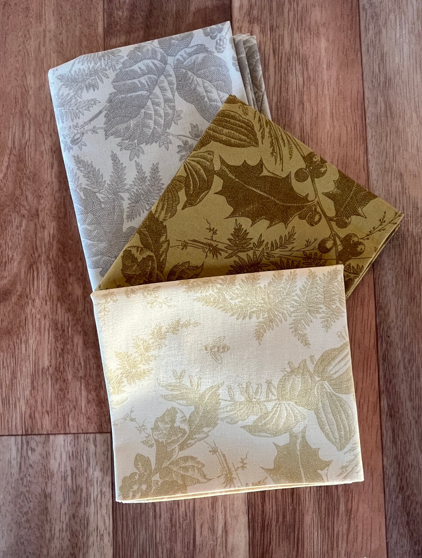 Vermont Yellows Fat Quarter Bundle by Laundry Basket Quilts for Andover Fabrics
