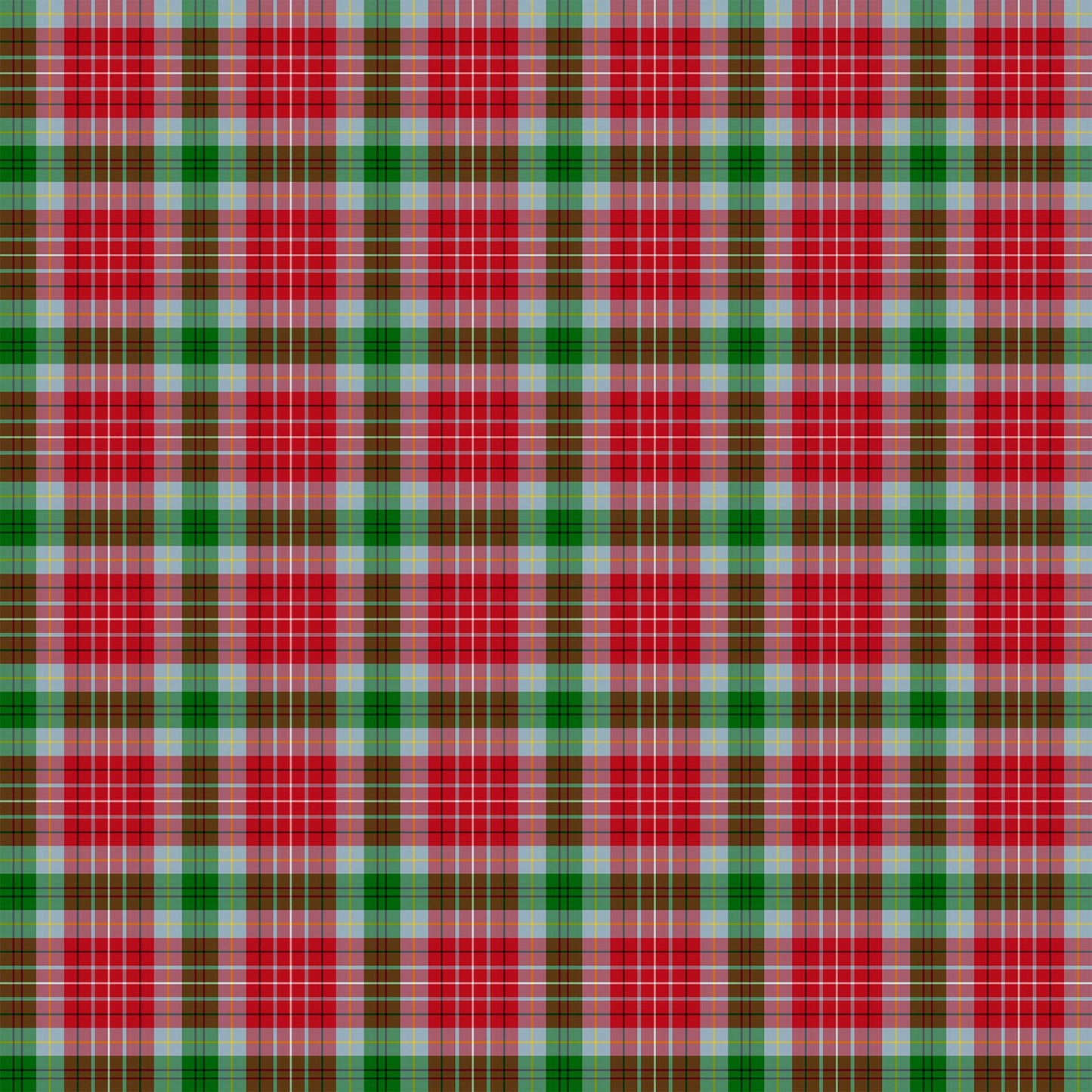 Tartan Traditions British Columbia Red Multi W25573-24 by Northcott Fabrics (Sold in 25cm increments)