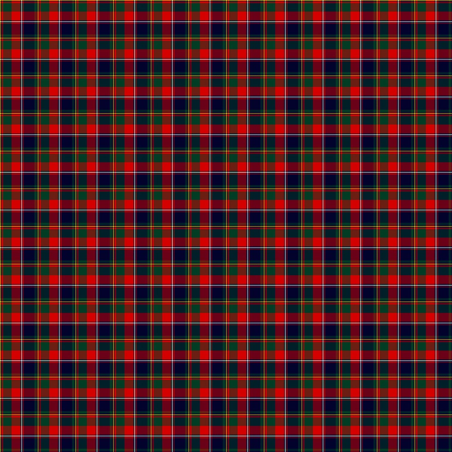 Tartan Traditions Quebec Red Multi W25578-24 by Northcott Fabrics (Sold in 25cm increments)