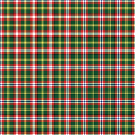 Tartan Traditions New Territories Green Multi W25583-76 by Northcott Fabrics (Sold in 25cm increments)