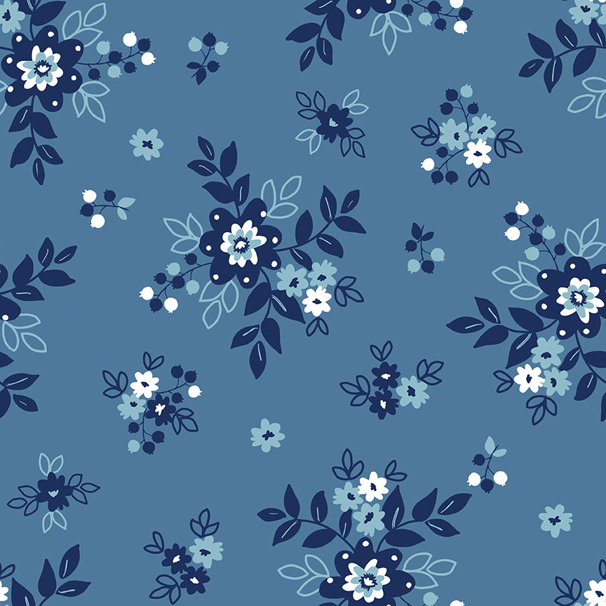 Simply Country Denim Wideback 108" by Tasha Noel for Riley Blake Designs (sold in 25cm increments)