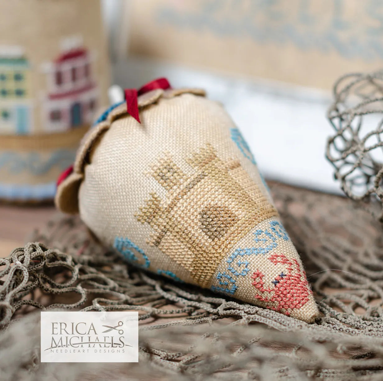 The Beach is Calling Cross Stitch Pattern Erica Michaels