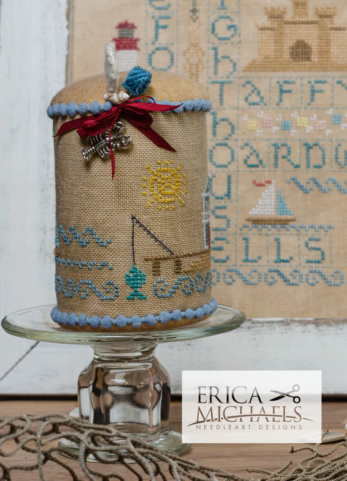 The Beach is Calling Cross Stitch Pattern Erica Michaels