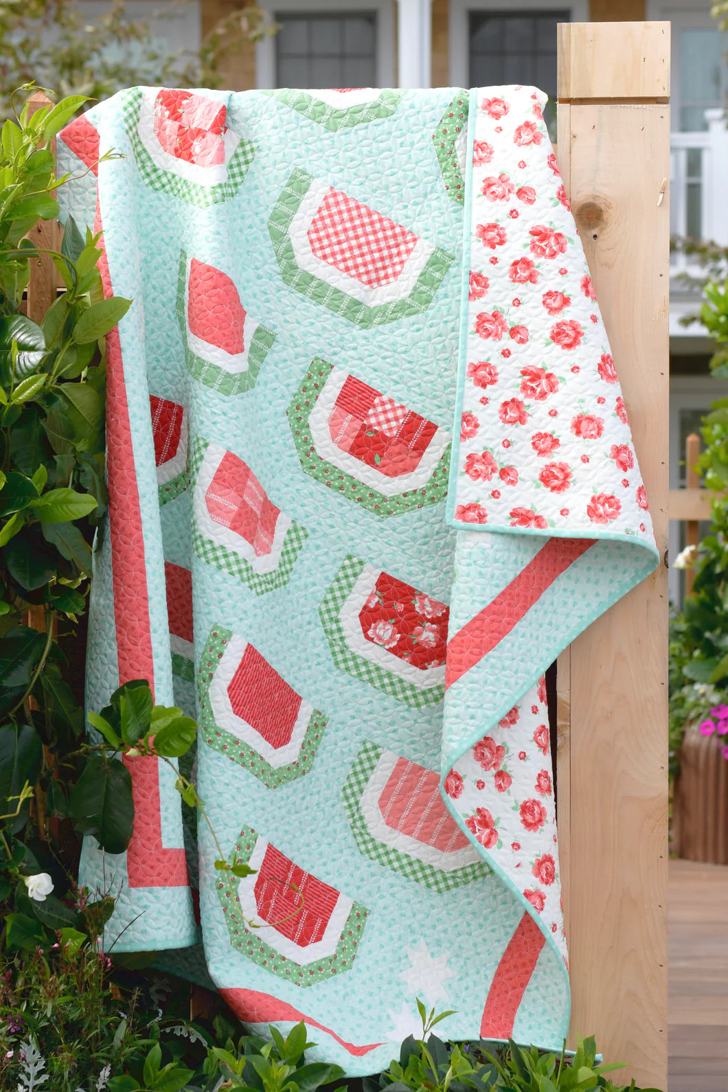 Watermelon Patchwork Quilt Pattern Thimble Blossoms