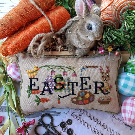 When I think of Easter Cross Stitch Pattern by Puntini Puntini