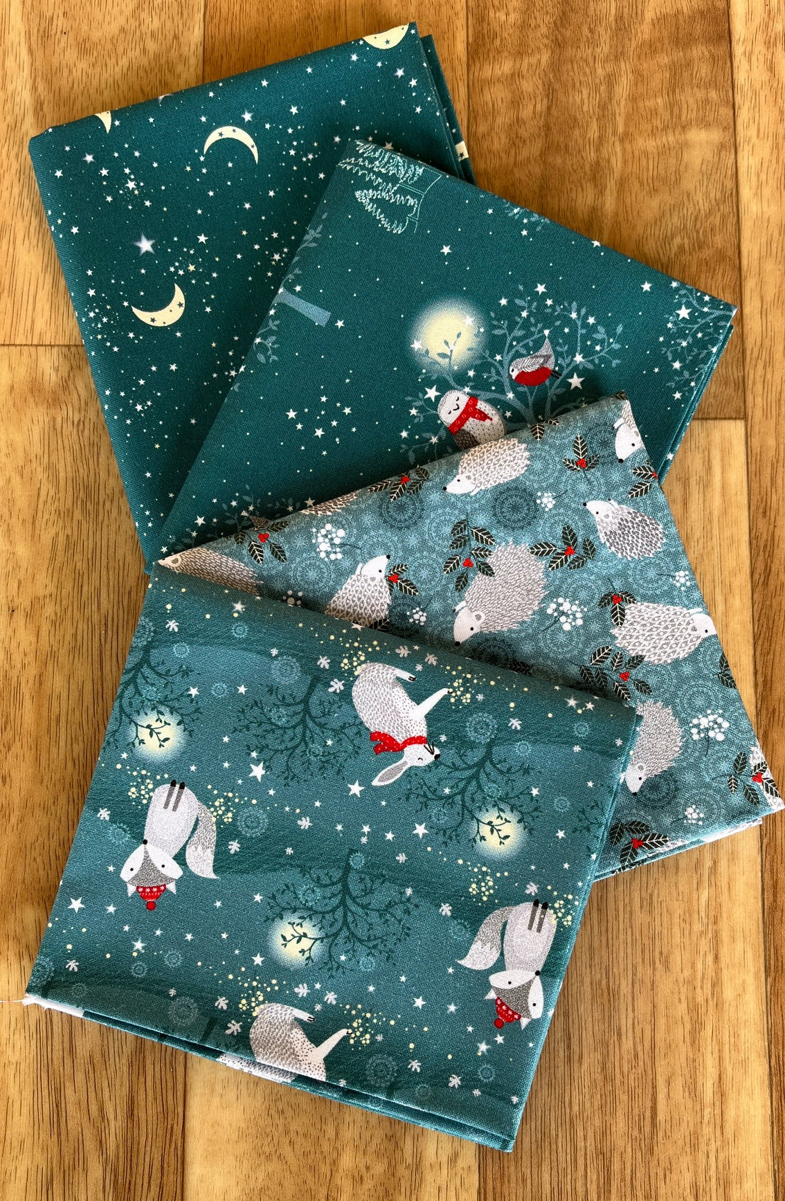 Winter Moonlight Fat Eighth Bundle by Nutex fabrics (sold in 25cm increments)