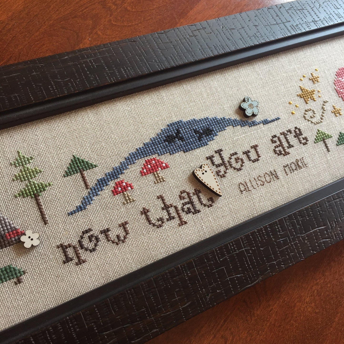 Wonderful Life Cross Stitch Pattern Heart in Hand