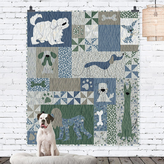 Woof! Quilt Pattern by Meags and Me