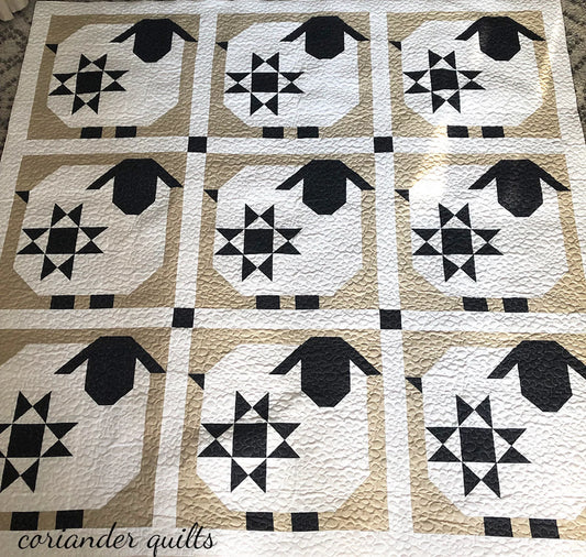 Wooly Stars Quilt Pattern by Corey Yoder of Coriander Quilts
