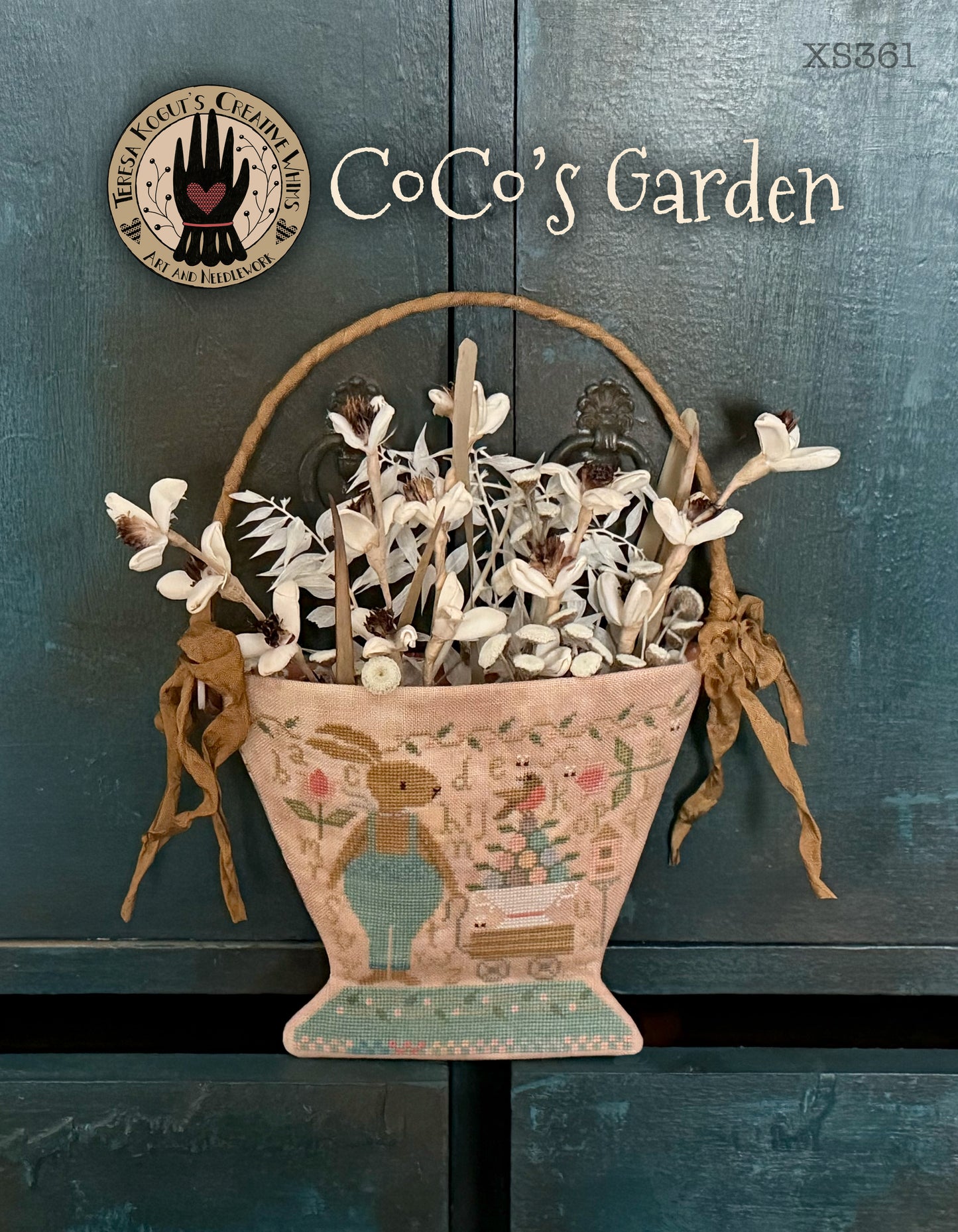 Coco's Garden Cross stitch pattern by Teresa Kogut