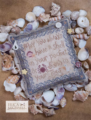 Beach Blessing Cross Stitch Pattern Erica Michaels