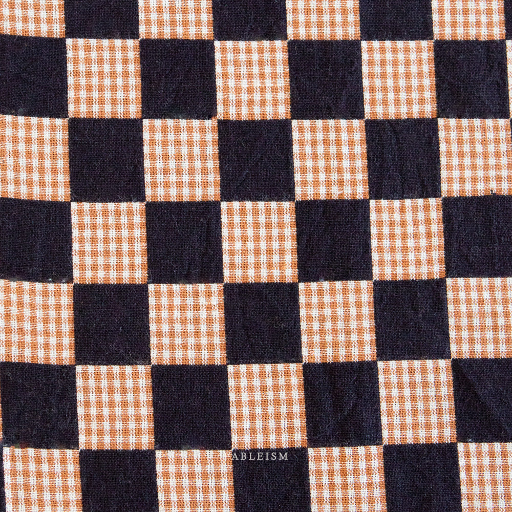 Check Mate Ebony Checkers by Fableism Supply Co (sold in 25cm increments)