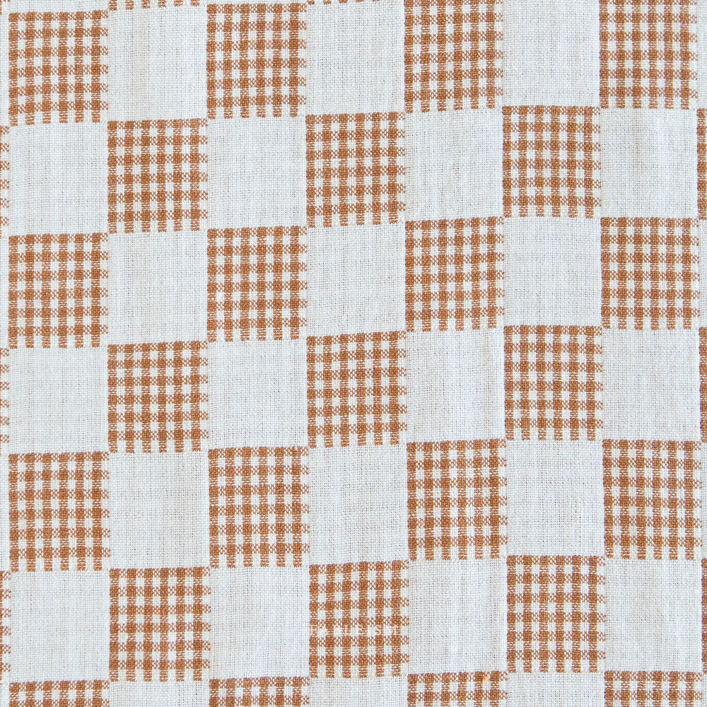 Check Mate Ivory Checkers by Fableism Supply Co (sold in 25cm increments)